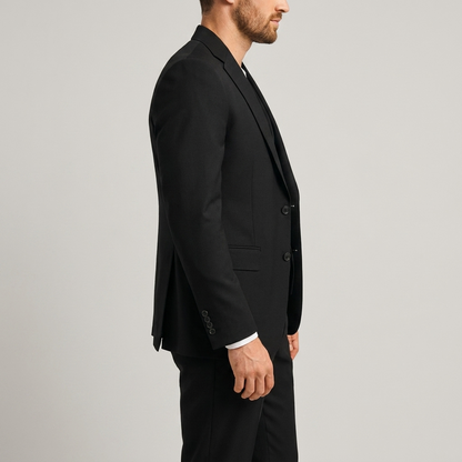 Elegante completo slim fit a 3 pezzi – Completo moderno per affari e matrimoni da uomo