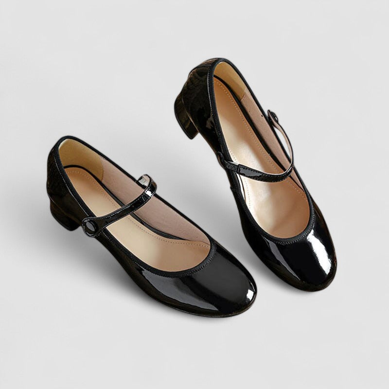 scarpe mary jane donna con cinturino