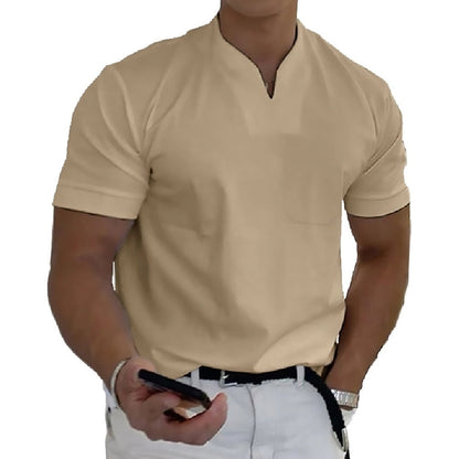 Honoré - T-Shirt da Uomo Business & Sport con Maniche Corte