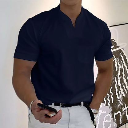 Honoré - T-Shirt da Uomo Business & Sport con Maniche Corte