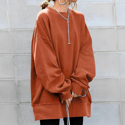 Solène - Pullover oversize in materiale morbido ed elegante in colori di tendenza per donne