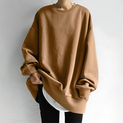 Solène - Pullover oversize in materiale morbido ed elegante in colori di tendenza per donne