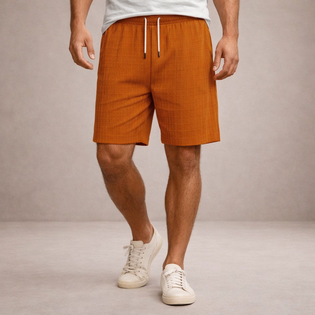Pantaloni corti estivi casual per uomo con coulisse – Pantaloni leggeri per il tempo libero traspiranti e comodi