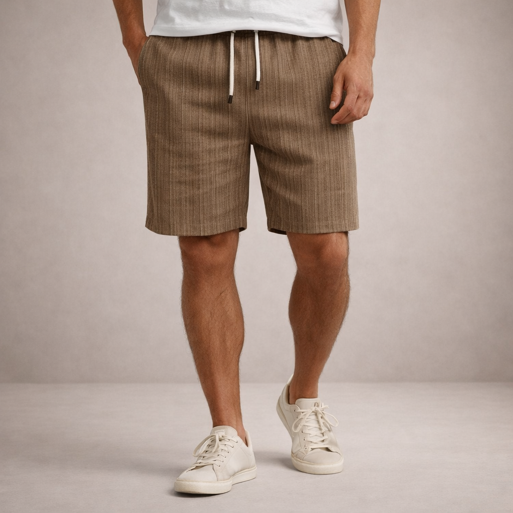 Pantaloni corti estivi casual per uomo con coulisse – Pantaloni leggeri per il tempo libero traspiranti e comodi