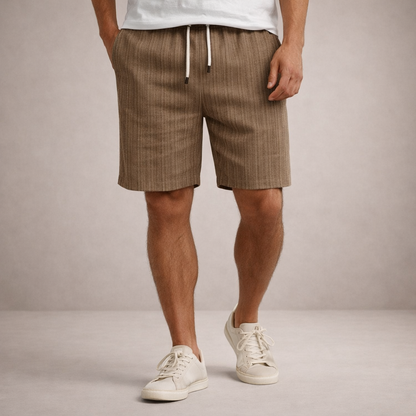 Pantaloni corti estivi casual per uomo con coulisse – Pantaloni leggeri per il tempo libero traspiranti e comodi