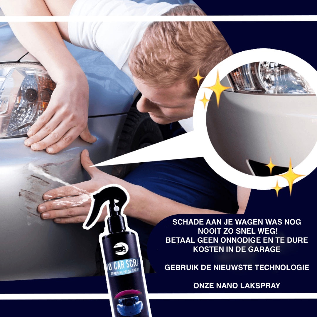 LustrePro - Spray Nano per vernice con ripristino di brillantezza 50ml – 1+1 GRATIS