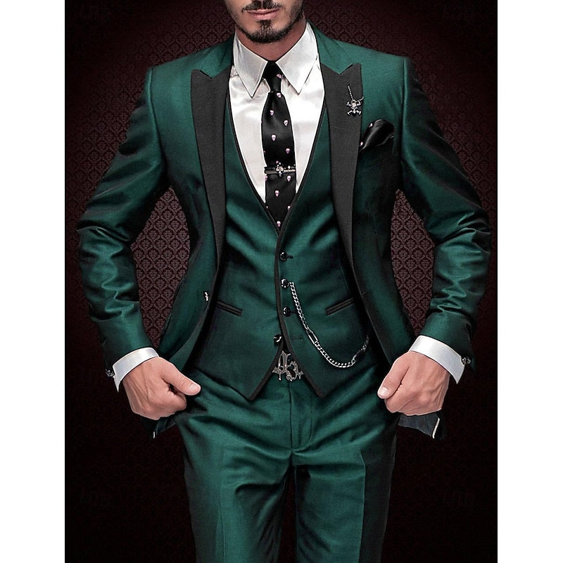 completo uomo elegante 3 pezzi