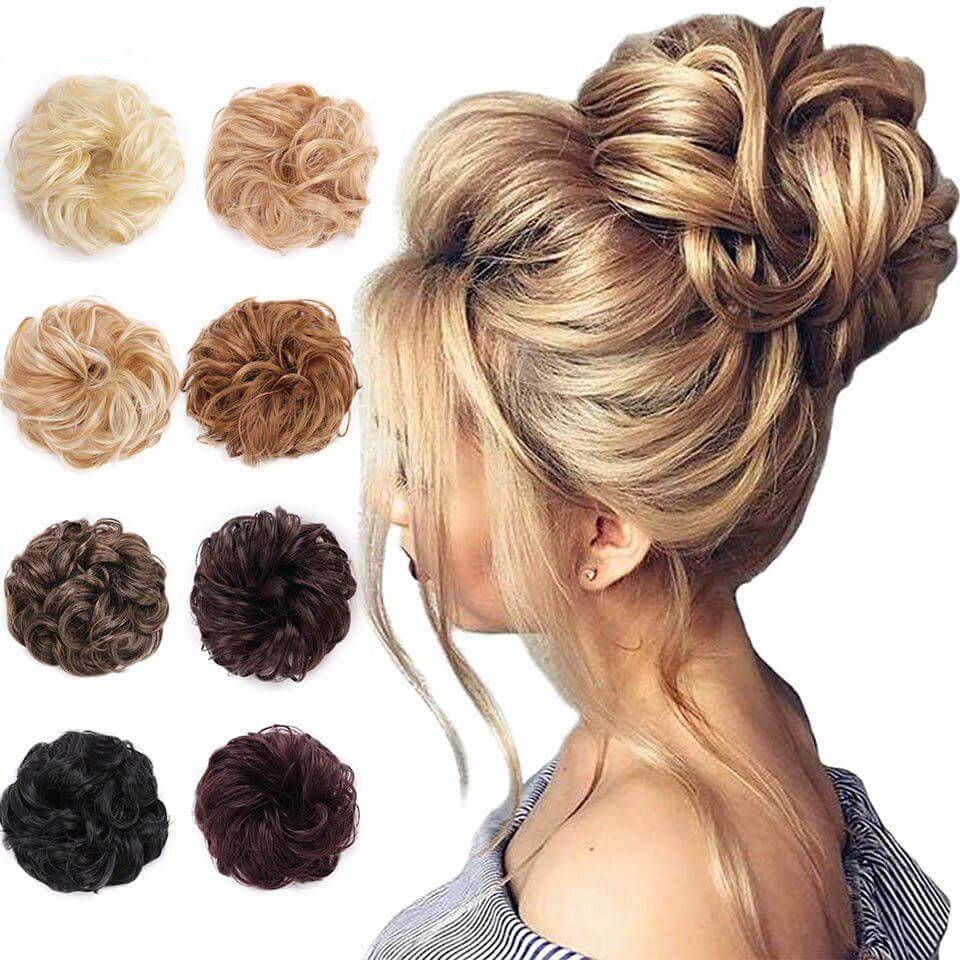 FlouBelle - Elastico per capelli per una coda di cavallo casual