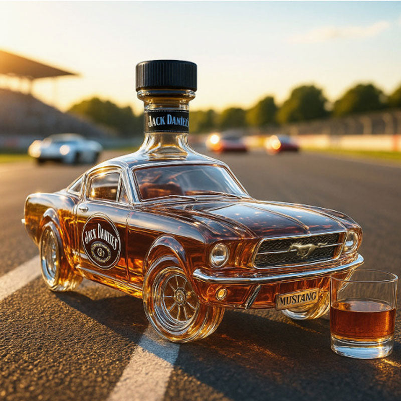 caraffa whisky mustang regalo uomo