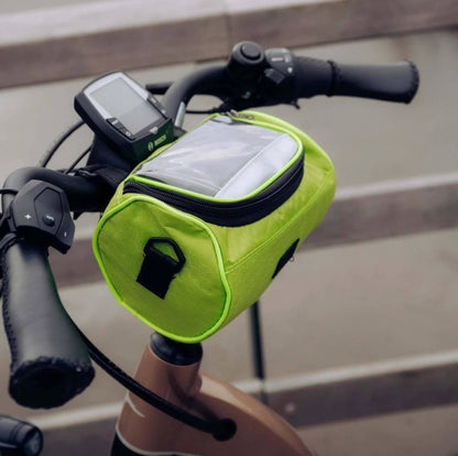 Cyclivie - Borsa da manubrio con zip – Compatibile con touchscreen