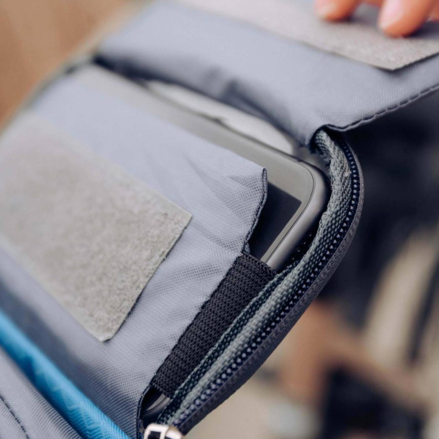 Cyclivie - Borsa da manubrio con zip – Compatibile con touchscreen