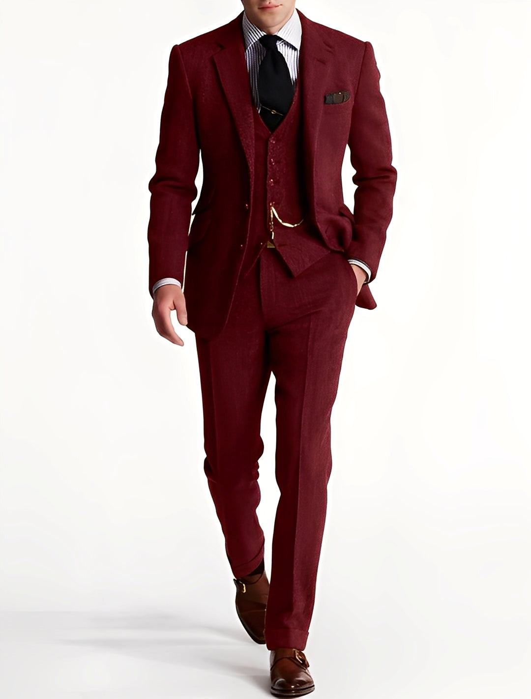 Clément - Completo da uomo a tre pezzi in tweed