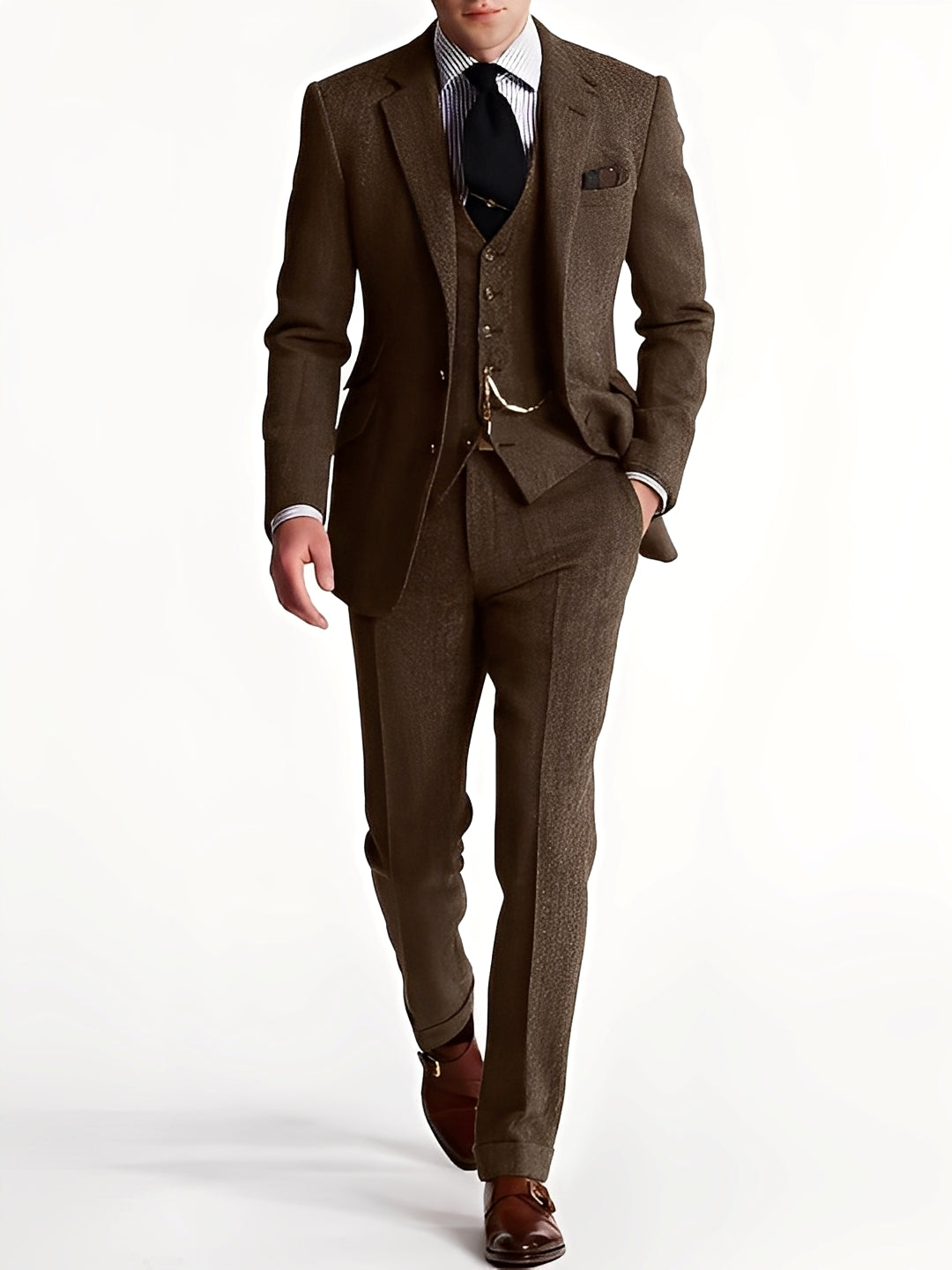 Clément - Completo da uomo a tre pezzi in tweed