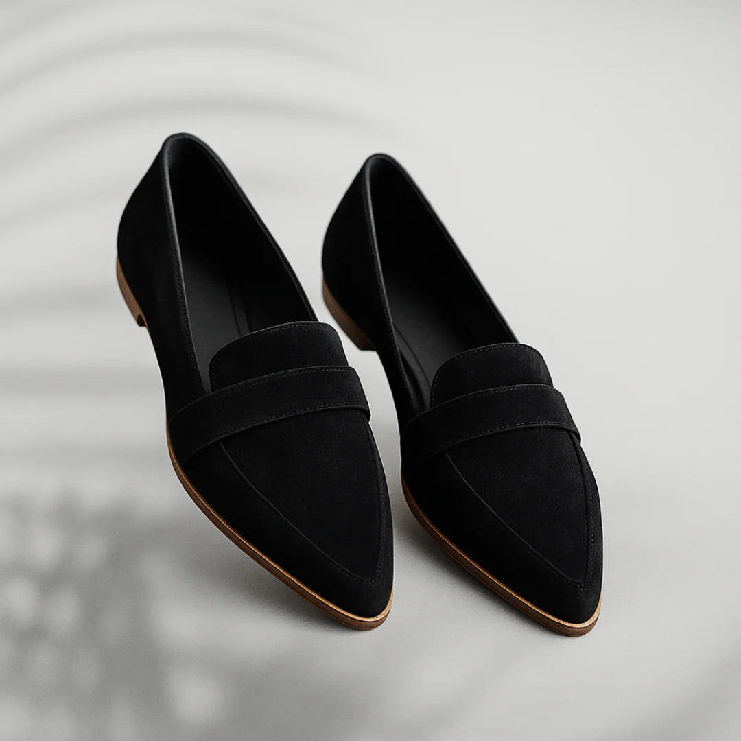 Elegante Slip-On Loafer per Donne – Comode Ballerine a Punta
