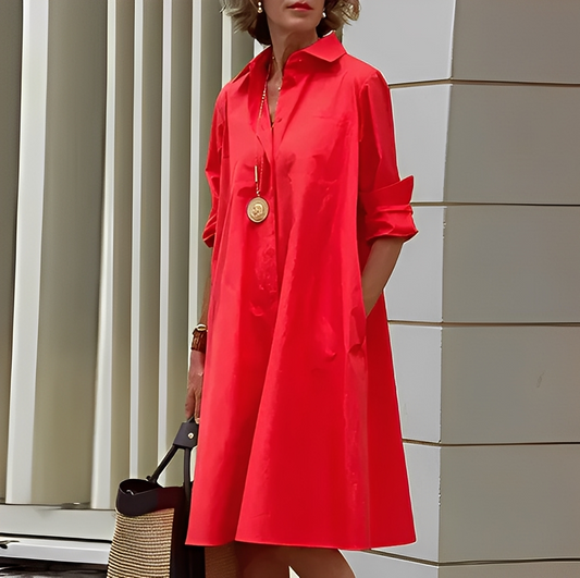 abito chemisier donna elegante