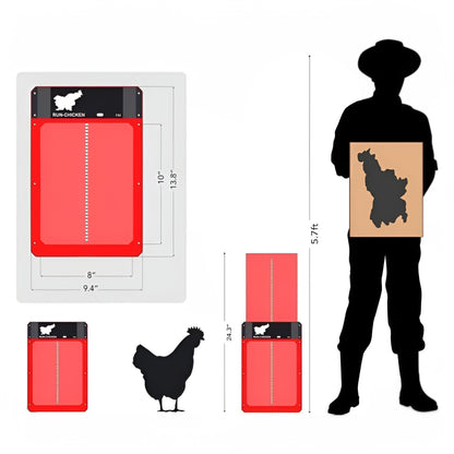 PouleSécur - Porta automatica per polli