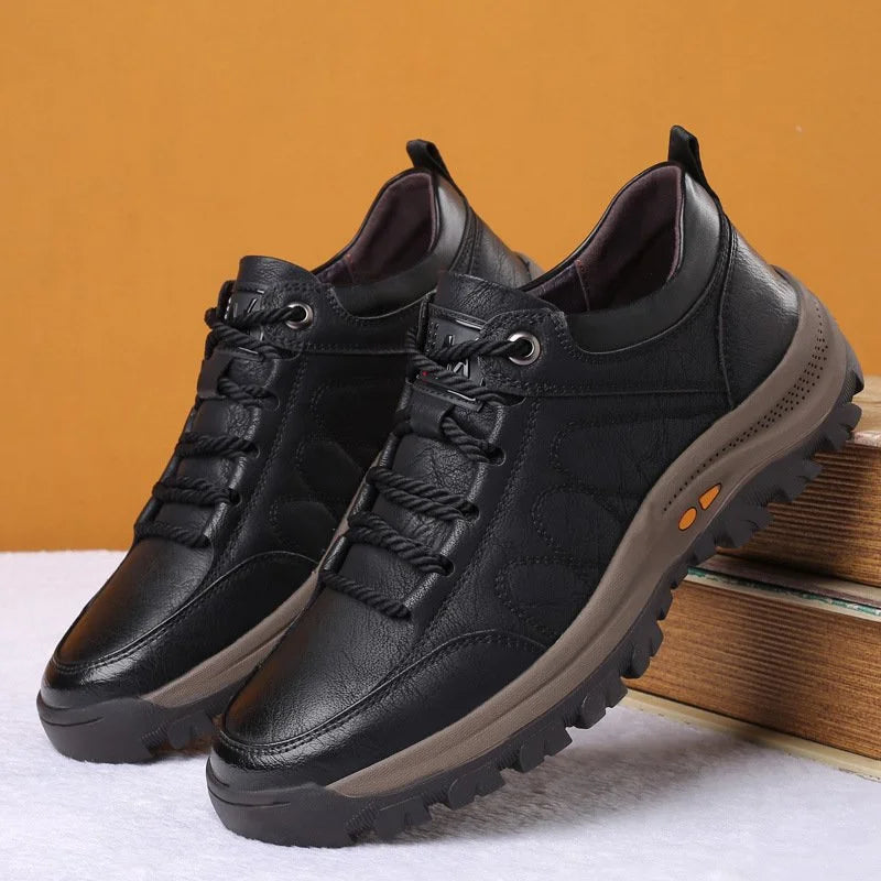 Valéric - Scarpe in pelle ortopediche per uomini