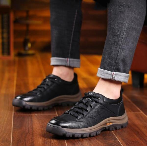 Valéric - Scarpe in pelle ortopediche per uomini