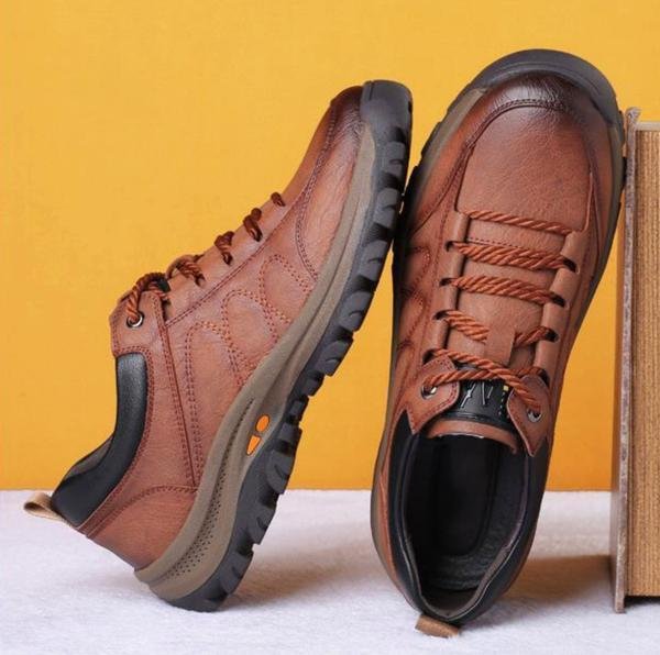 Valéric - Scarpe in pelle ortopediche per uomini