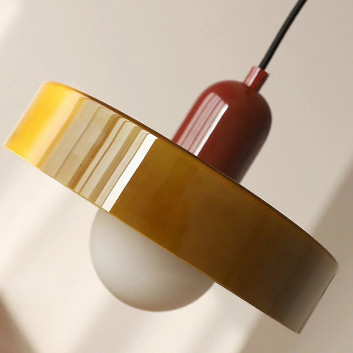 AtmosColor - Lampada a sospensione in vetro colorato