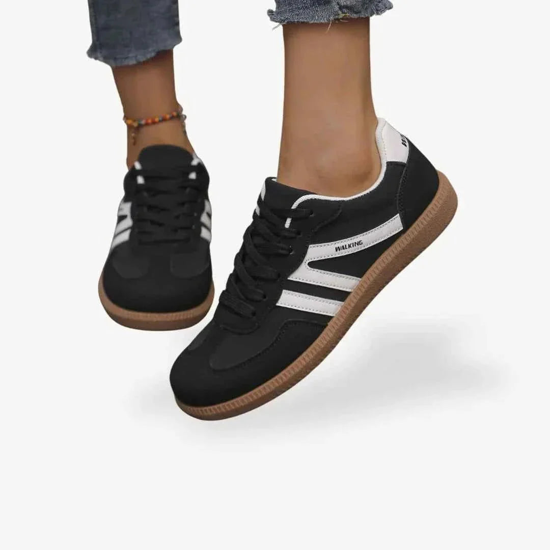 Sneaker Retro con Suola in Gomma – Scarpe Casual Comode in Stile Vintage per Donne