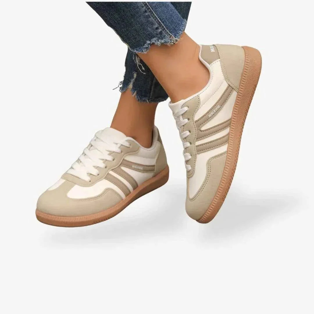Sneaker Retro con Suola in Gomma – Scarpe Casual Comode in Stile Vintage per Donne