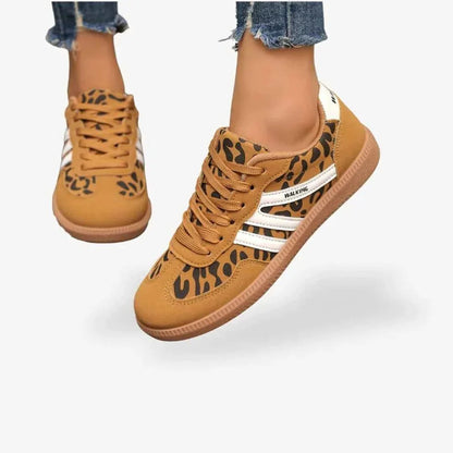 Sneaker Retro con Suola in Gomma – Scarpe Casual Comode in Stile Vintage per Donne