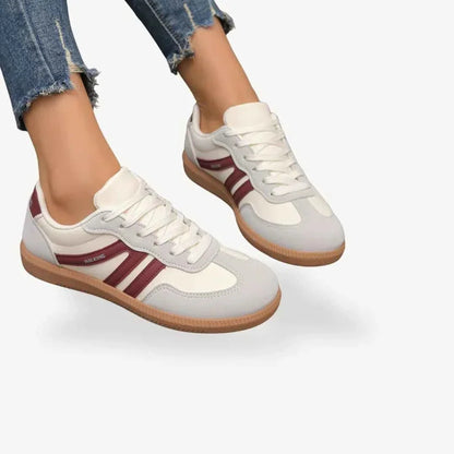 Sneaker Retro con Suola in Gomma – Scarpe Casual Comode in Stile Vintage per Donne