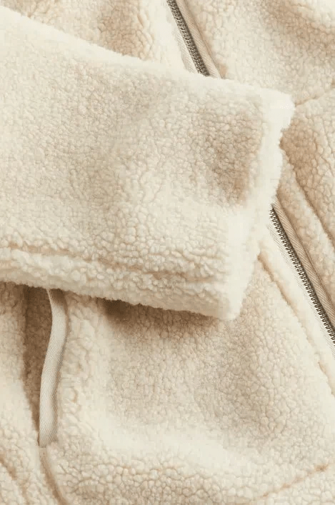 Liorisse - Elegante giacca teddy per la primavera con zip e tasche per donne