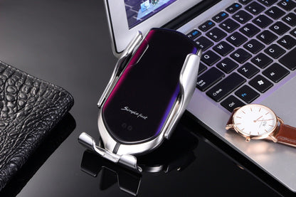 Gripora - PREMIUM - Supporto per smartphone automatico | Caricabatterie wireless