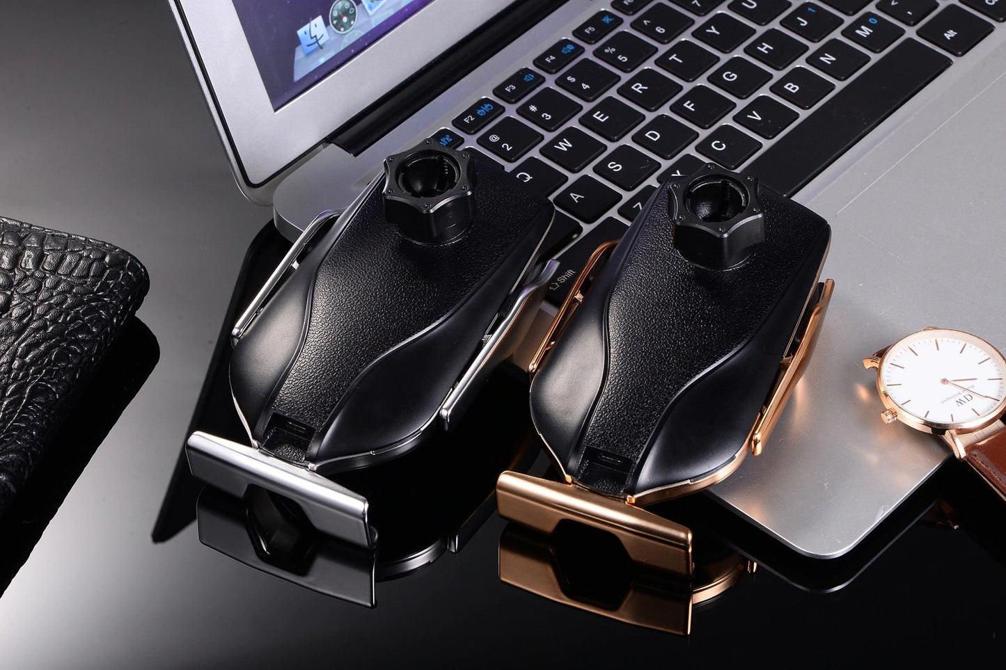 Gripora - PREMIUM - Supporto per smartphone automatico | Caricabatterie wireless