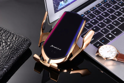 Gripora - PREMIUM - Supporto per smartphone automatico | Caricabatterie wireless