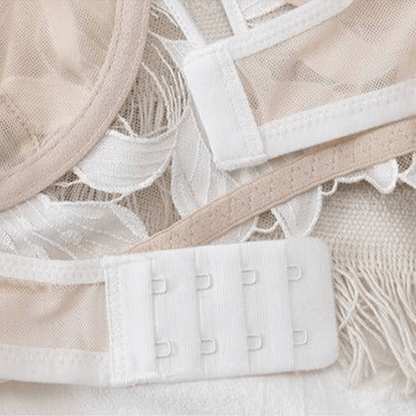 Florise - Set di lingerie estiva in pizzo per donne per festival