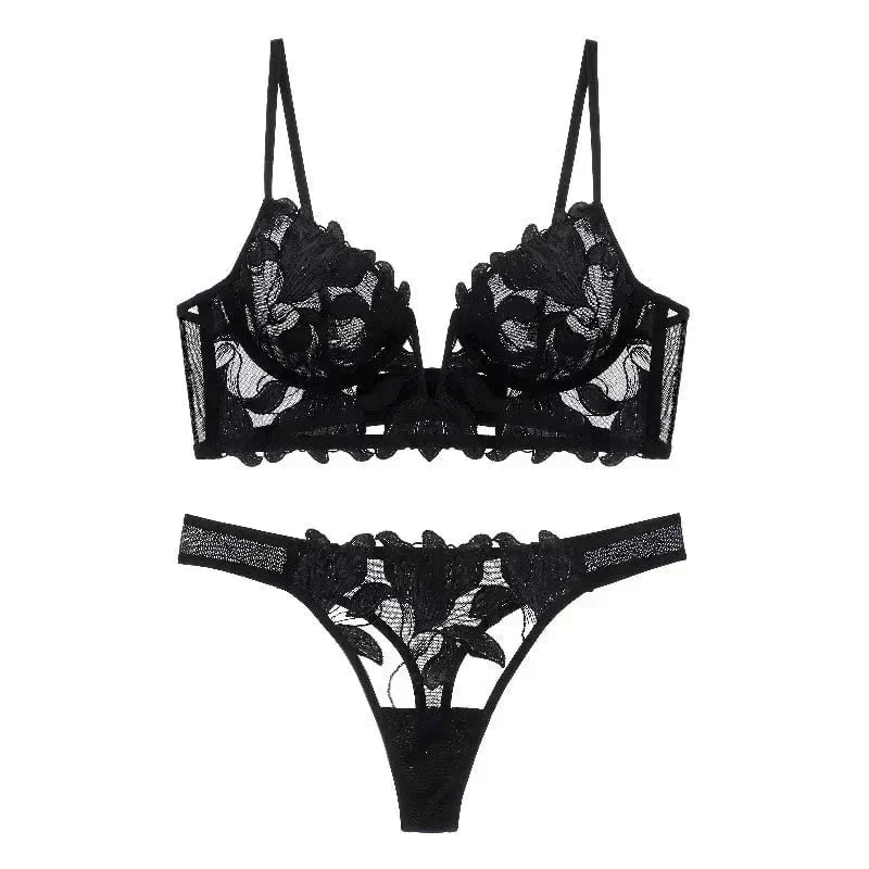 Florise - Set di lingerie estiva in pizzo per donne per festival