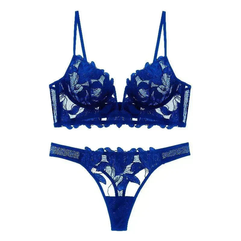 Florise - Set di lingerie estiva in pizzo per donne per festival