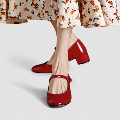 scarpe mary jane donna vernice