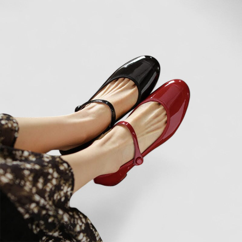 scarpe mary jane donna con cinturino