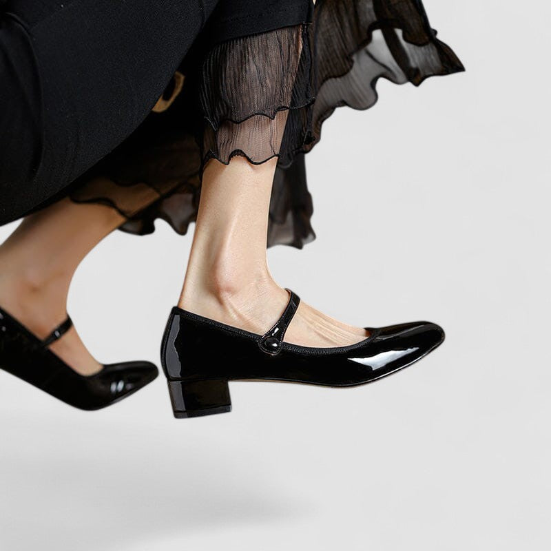 scarpe mary jane donna vernice