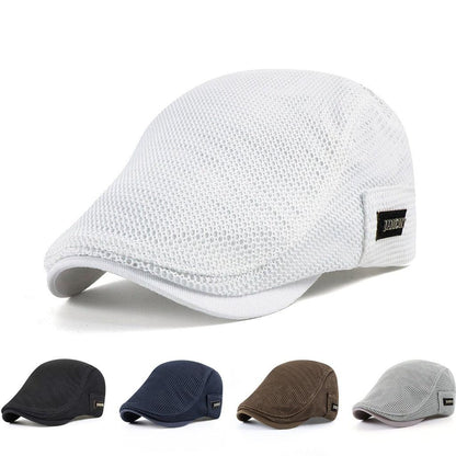 Charles - Cappello in cotone dallo stile casual per uomini, stile berretto e cappello
