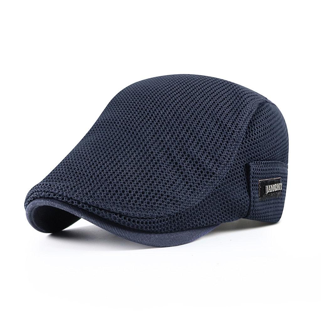Charles - Cappello in cotone dallo stile casual per uomini, stile berretto e cappello