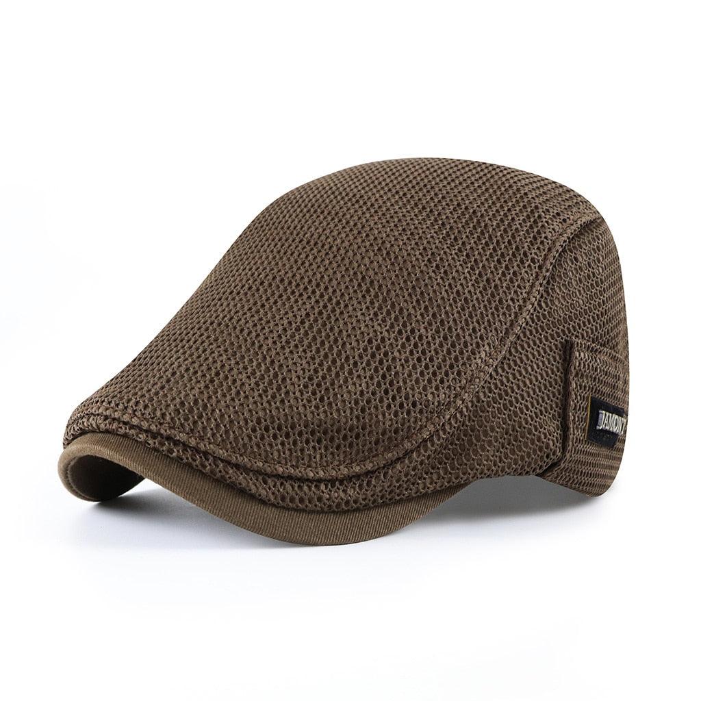 Charles - Cappello in cotone dallo stile casual per uomini, stile berretto e cappello