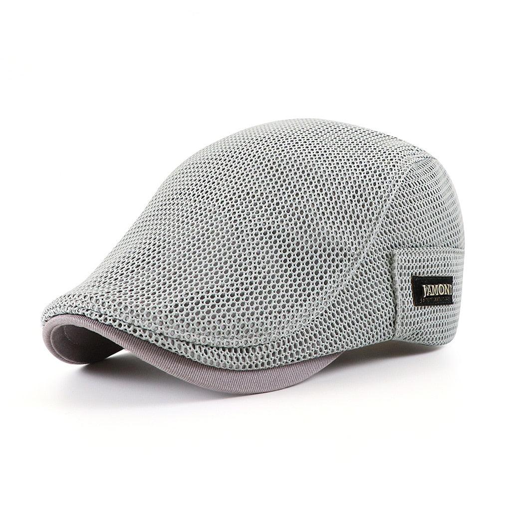 Charles - Cappello in cotone dallo stile casual per uomini, stile berretto e cappello
