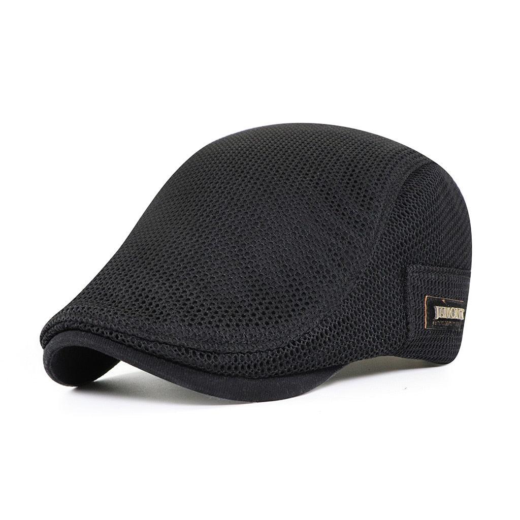Charles - Cappello in cotone dallo stile casual per uomini, stile berretto e cappello