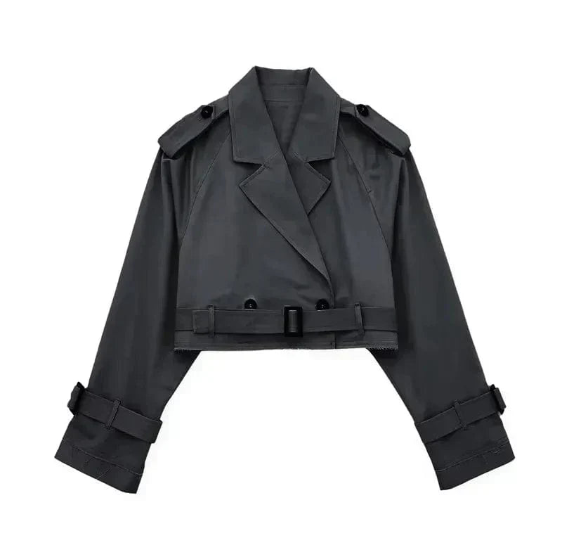 Tivélise - Trench coat corto e moderno