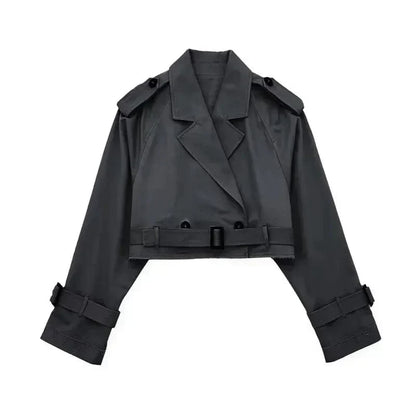 Tivélise - Trench coat corto e moderno