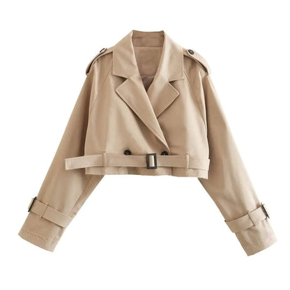 Tivélise - Trench coat corto e moderno