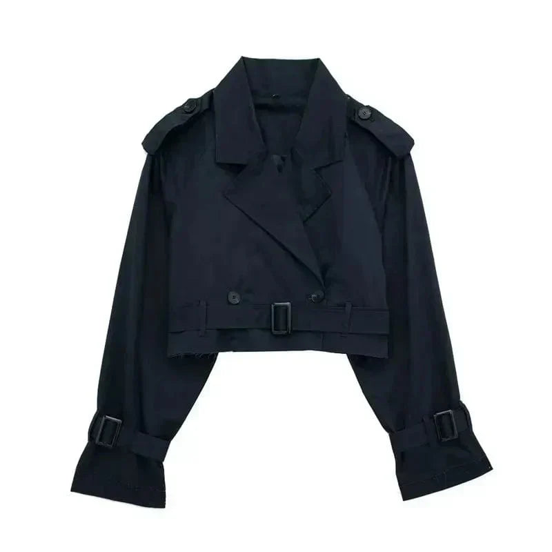 Tivélise - Trench coat corto e moderno