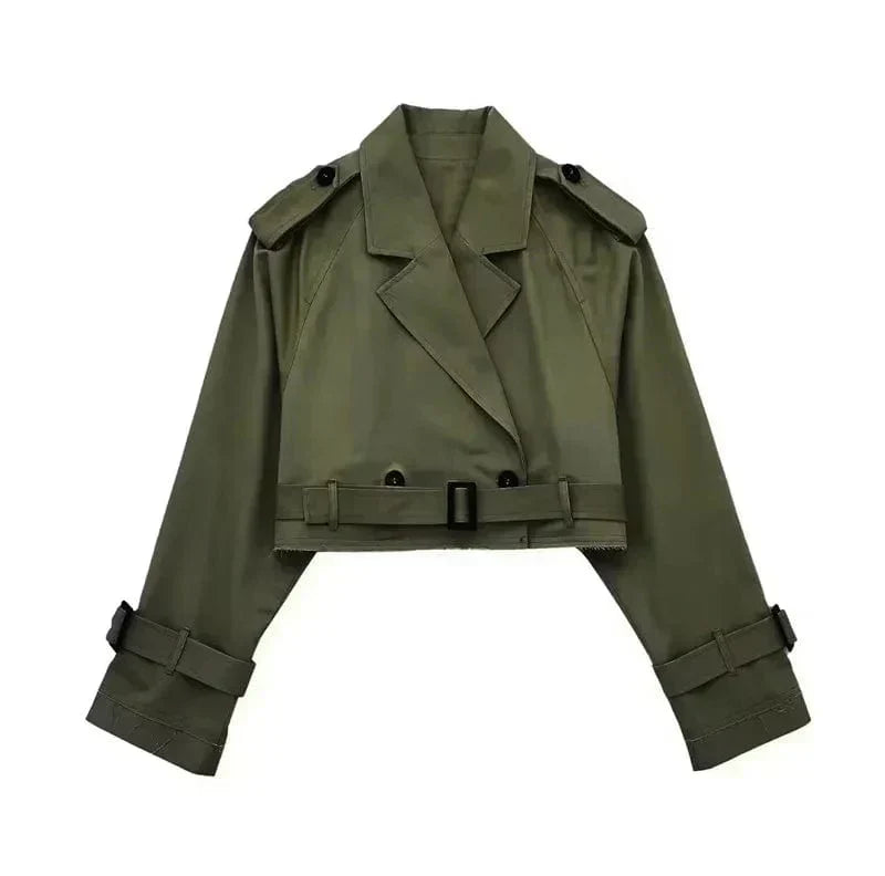 Tivélise - Trench coat corto e moderno