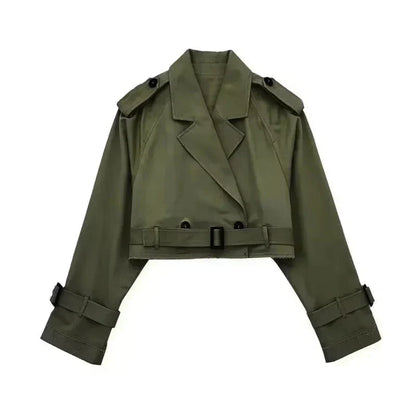 Tivélise - Trench coat corto e moderno