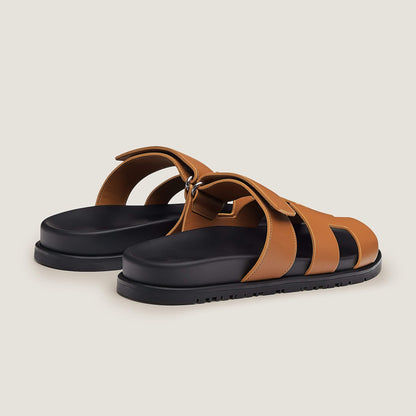 Pantofole confortevoli con cinturino regolabile per uomini – Eleganti sandali da tempo libero per estate e vacanze